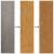 Doniczka Rusty 100x100x80 cm Stal nierdzewna
