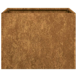 Doniczka Rusty 40x40x30 cm Stal nierdzewna