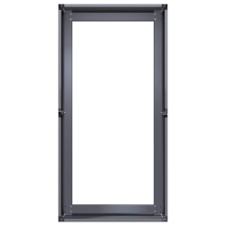 Doniczka Antracyt 40x80x40 cm Stal walcowana na zimno