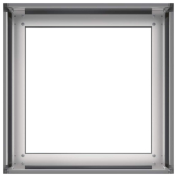 Doniczka 40x40x30 cm Stal ocynkowana