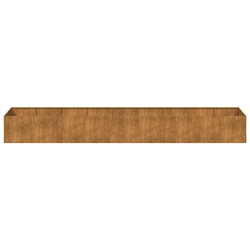 Doniczka Rusty 360x80x40 cm Stal nierdzewna