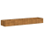 Doniczka Rusty 360x80x40 cm Stal nierdzewna