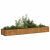 Doniczka Rusty 360x80x40 cm Stal nierdzewna
