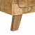 Szafka nocna 2 szt. 40x32x46 cm Drewno lite surowe mango