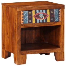 Szafka nocna 2 szt. 40x35x45 cm Drewno lite Akacja