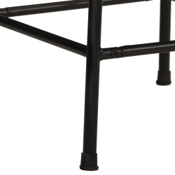 Hokery barowe 4 szt. 46x35,5x70 cm Drewno lite odzyskane