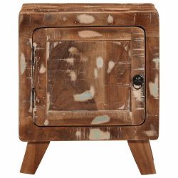 Szafka nocna 40x32x46 cm lite drewno odzyskane