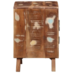 Szafka nocna 40x32x46 cm lite drewno odzyskane