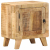 Szafka nocna 2 szt. 40x32x46 cm Drewno lite surowe mango