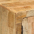 Szafka nocna 2 szt. 40x32x46 cm Drewno lite surowe mango