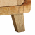 Szafka nocna 2 szt. 40x32x46 cm Drewno lite surowe mango