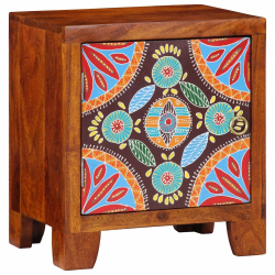 Szafka nocna 2 szt. 40x30x45 cm Drewno lite Akacja