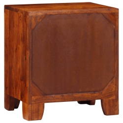 Szafka nocna 2 szt. 40x30x45 cm Drewno lite Akacja