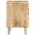 Szafka nocna 40x32x46 cm Drewno lite Surowe Mango