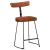Hokery barowe 2 szt. 49x43x79 cm Drewno lite Mango