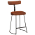 Hokery barowe 2 szt. 49x43x79 cm Drewno lite Mango