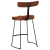 Hokery barowe 2 szt. 49x43x79 cm Drewno lite Mango