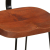 Hokery barowe 2 szt. 49x43x79 cm Drewno lite Mango