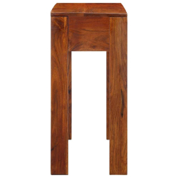 Konsola Stolik 80x35x75 cm Drewno lite Akacja