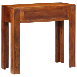 Konsola Stolik 80x35x75 cm Drewno lite Akacja