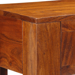 Konsola Stolik 80x35x75 cm Drewno lite Akacja