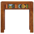 Konsola Stolik 80x35x75 cm Drewno lite Akacja