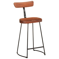 Hokery barowe 2 szt. 49x43x88 cm Drewno lite Mango