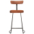 Hokery barowe 2 szt. 49x43x88 cm Drewno lite Mango