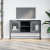 Szafka pod telewizor, antracytowa, 100,5x39x60,5 cm, stalowa