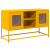 Szafka pod telewizor, musztardowa, 100,5x39x60,5 cm, stalowa