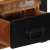 Szafka RTV 100x30x25 cm Drewno lite odzyskane