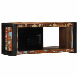 Szafka RTV 80x30x35 cm Drewno lite odzyskane