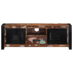 Szafka RTV 100x30x35 cm Drewno lite odzyskane