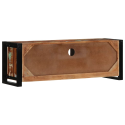 Szafka RTV 100x30x35 cm Drewno lite odzyskane
