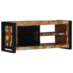 Szafka RTV 80x30x35 cm Drewno lite odzyskane