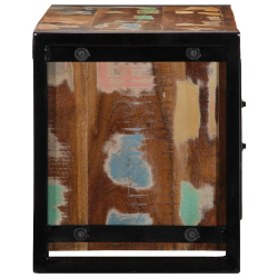 Szafka RTV 80x30x35 cm Drewno lite odzyskane