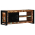 Szafka RTV 80x30x35 cm Drewno lite odzyskane