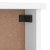Wieszak ścienny na ubrania SANDNES 45x12x35cm Drewno lite Sosna