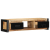 Szafka RTV 100x30x25 cm lite drewno surowe mango