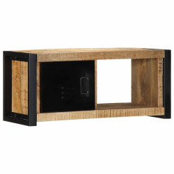 Szafka RTV 80x30x35 cm lite drewno surowe mango