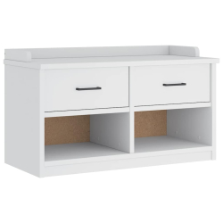 Ławka do przedpokoju "SANDNES" 87x40x50 cm Drewno lite Sosna