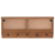 Wieszak ścienny na ubrania SANDNES 87x12x35cm Drewno lite Sosna