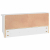 Wieszak ścienny na ubrania SANDNES 87x12x35cm Drewno lite Sosna