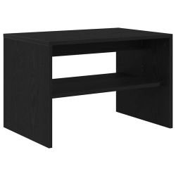 Szafka RTV Czarny Dąb 60x40x40 cm Drewno klejone