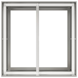 Doniczka 80x80x80 cm Stal nierdzewna