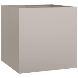 Doniczka Rusty 80x80x80 cm Stal nierdzewna