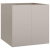 Doniczka Rusty 80x80x80 cm Stal nierdzewna