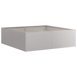 Doniczka Rusty 100x100x30 cm Stal nierdzewna