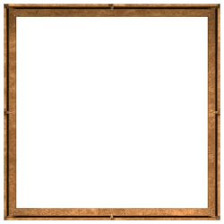 Doniczka Rusty 100x100x30 cm Stal nierdzewna