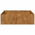 Doniczka Rusty 100x100x30 cm Stal nierdzewna